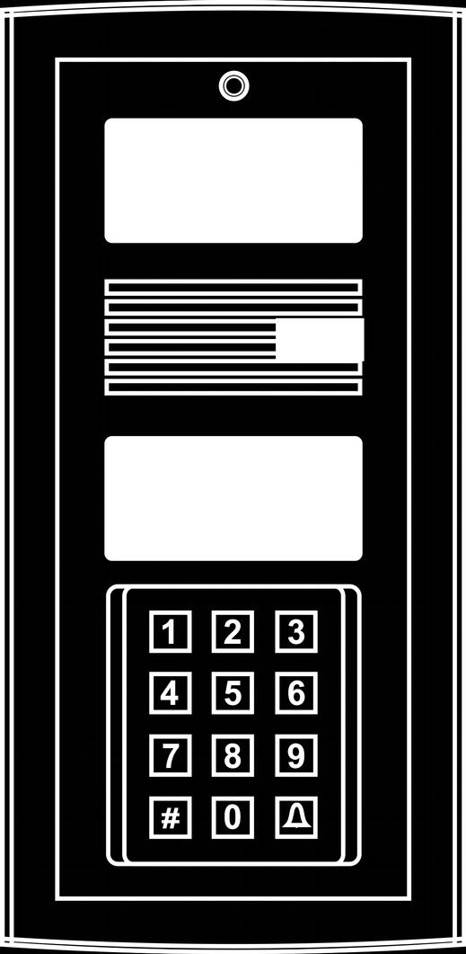 NOWOŚĆ SYSTEM PRZEKIEROWAŃ GSM OPTIMA SMART MA765Rv3 MA765RCv3 SMART-MA765Rv3 SMART-MA765RCv3 Cyfrowe panele domofonowe serii