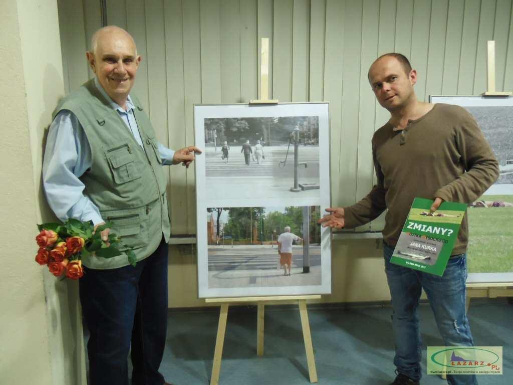 W czerwcu 00 roku, w dwunastu punktach Łazarza można było oglądać plenerową wystawę, na której pojawiły się 1 fotogramy autorstwa Jana Kurka - poznańskiego fotografa, operatora filmowego i