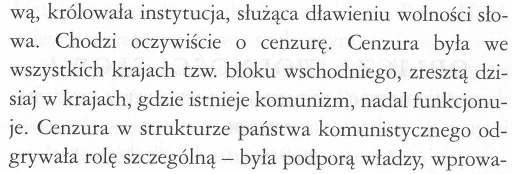 0041 BLOK + blok wschodni Oblicza wolności słowa.