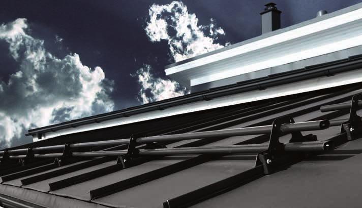 BEZPIECZEŃSTWO DACHOWE Właściwy wybór produktów zapewniających bezpieczeństwo na dachu jest ważny