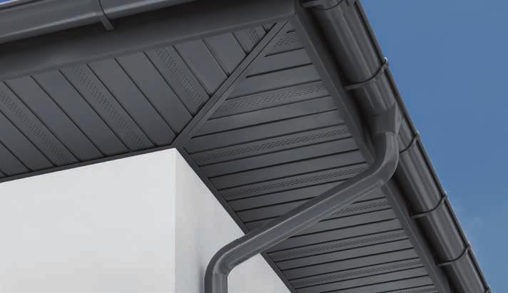 SOFFIT Podbitka dachowa Soffit to kompletny system elementów, pozwalający wykończyć dach w solidny sposób i w doskonałym stylu.
