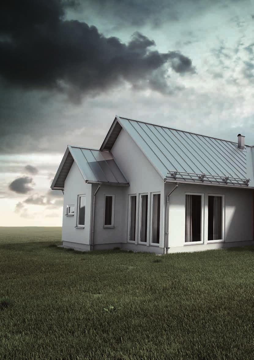 Plannja dla Twojego domu 4 3 2 5 6 Niezmiernie ważne jest by wszystkie elementy dachowe były najwyższej jakości i gwarantowały bezpieczeństwo dla Ciebie i Twojej rodziny na lata.