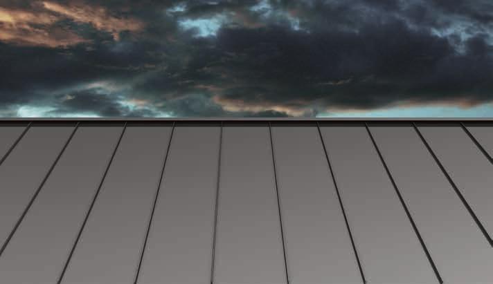 PLANNJA EMKA Doskonały materiał nadający się na dachy i elewacje montowany w tradycyjnej technologii na rąbek stojący.