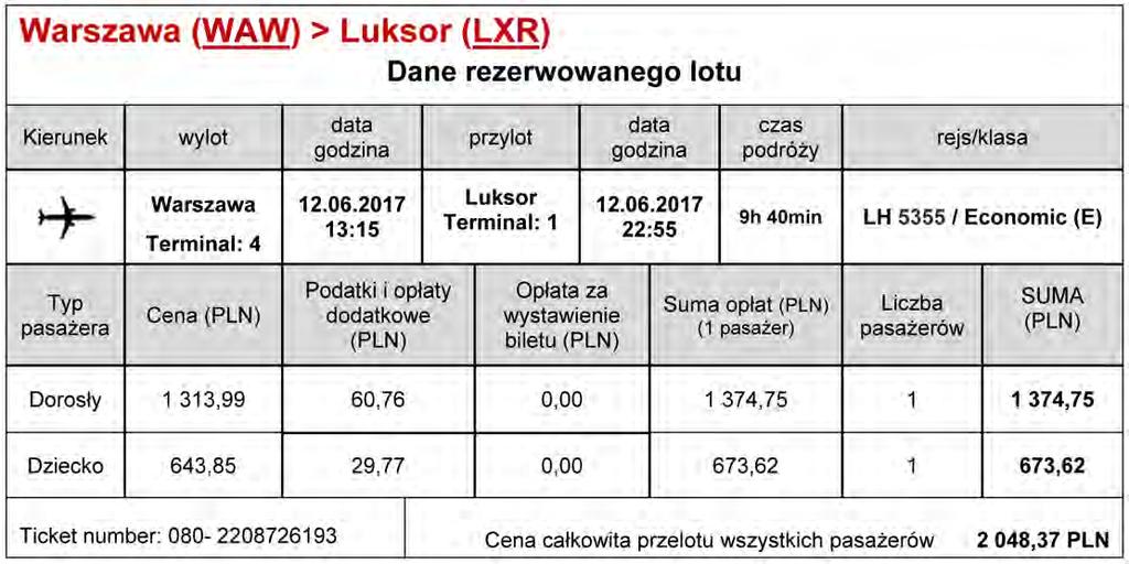 ZAWARTOŚĆ BAGAŻU KABINOWEGO Bagaż kabinowy waga 5 kg woda mineralna 500 ml jogurt 150 ml dezodorant 150 ml pasta do zębów 50 ml 2 szczoteczki do zębów aparat fotograficzny 2 książki 12 szt.