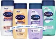 CUSSONS CAREX Kremowy żel pod prysznic Carex 500 ml 5 99 6,22 5 99