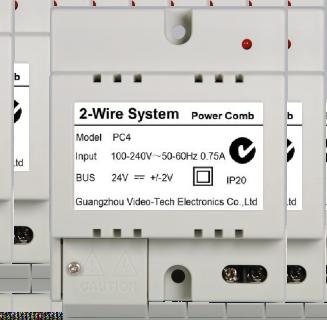 Power Comb Input 100-240V / 50-60Hz / 1,5A BUS 26V +/- 2V IP20 Zasilanie: 100V-240V / 50-60Hz Wyjście : DC 26V, 1,5A Maksymalne obciążenie prądowe : 2A IP20 Temperatura pracy: -10 C ~ +50 C Wymiary: