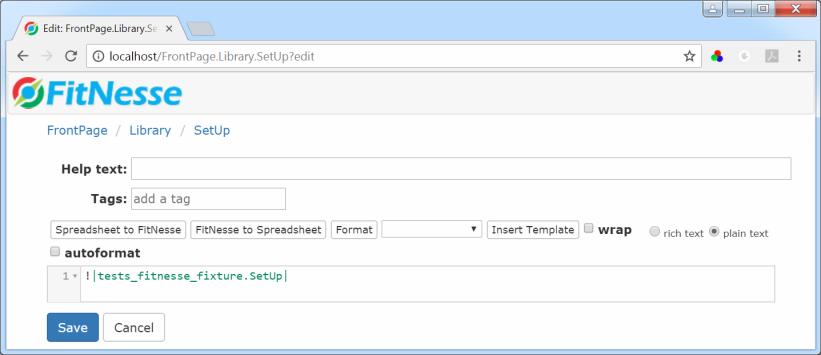 3.8. Należy wykonać stronę o nazwie SetUp typu Static Page - po przejściu na stronę główną Library należy w Menu Bar wybrać pozycję Add i następnie pozycję Static Page (rysunek poniżej).