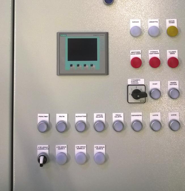suszarni. Panele kontrolne dla rozszerzonych systemów są dostępne jako akcesoria.