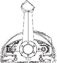 Rozdział 2 - Budowa zespołu silnikowego Manetka Poruszanie manetkami umożliwia sterowanie zmianą biegów i przepustnicą.