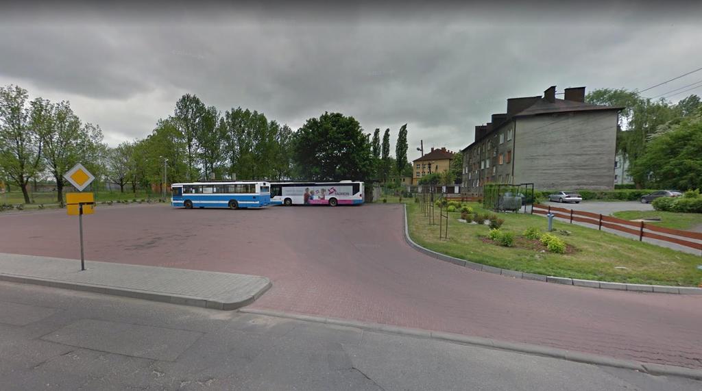Rysunek 9 Pętla autobusowa na osiedlu w Boguszowicach Rysunek 10 Parking przy Dworcu m