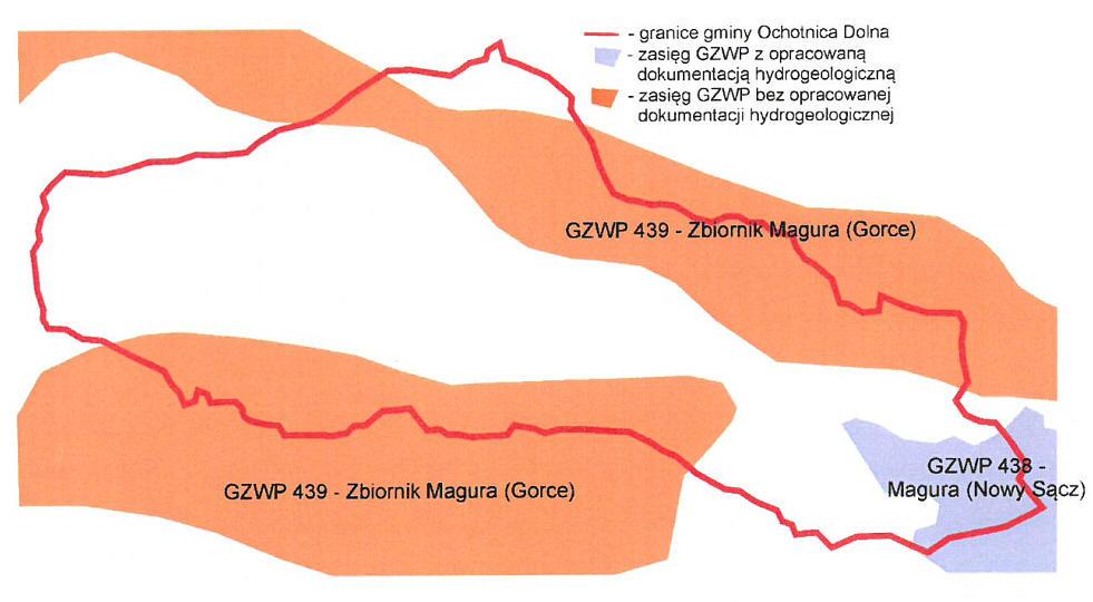 odsłonięte osady podjednostki krynickiej pochodzą z górnej kredy i paleocenu. Są to średnio i gruboławicowe piaskowce.
