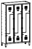 Szafy ubraniowe SUL Oznaczenie SUL 41 SUL 41 SUL 42 SUL 42