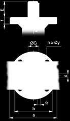 450-1600 DN E G d e f ISO a b n x øy 25-40 19 8 - - 12 F07 90 70 4 x 9 50-100 19 11 - - 12 F07 90 70 4 x 9 125-150 19 14 - - 12 F07 90 70 4 x 9 200 25 17 - - 12 F07 90 70 4 x 9 250-300 32 22 - - 18