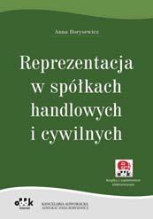 Integralną częścią książki jest suplement elektroniczny zawierający komplet przydatnych dokumentów w wersji edytowalnej (format MS Word). 132 str.