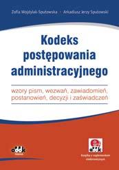 POSTĘPOWANIE ADMINISTRACYJNE / JEDNOSTKI BUDŻETOWE 292 str.