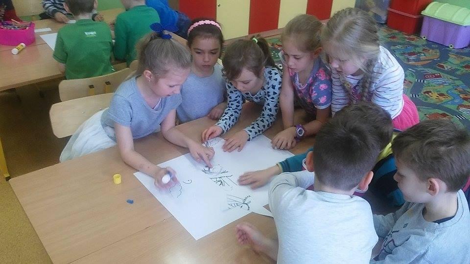 Wraz z uczniami klasy pierwszej uczestniczyliśmy w bardzo ciekawej lekcji.