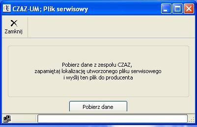 8.2. Serwis Opcja ta umożliwia odtworzenie hasła, które zostało zapomniane lub zgubione. Plik ten w dalszej kolejności należy przesłać do producenta na adres wskazany w dokumentacji urządzenia.