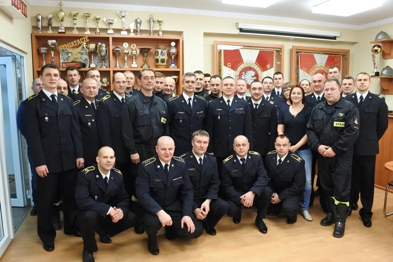 3 grudnia 2018 roku w świetlicy szkoleniowej Komendy Powiatowej Państwowej Straży Pożarnej w Drawsku Pomorskim odbyła się uroczysta zbiórka z okazji pożegnania odchodzącego na zaopatrzenie emerytalne
