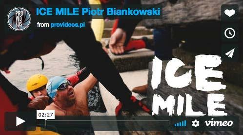 Ice Mile (czyli przepłynięcie mili w wodzie o temperaturze 1,2 stopnia Celsjusza w 27 minut) to sukces właśnie tych wszystkich najlepszych ludzi, których spotkałem i którymi się otaczam.