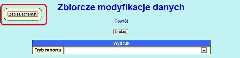 Tworzenie nowego schematu Aby stworzyć nowy schemat, należy uruchomić generowanie raportu.