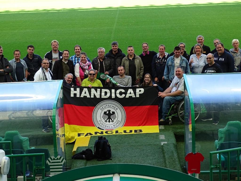Członkowie Handicap Fan Club Nationalmannschaft e.