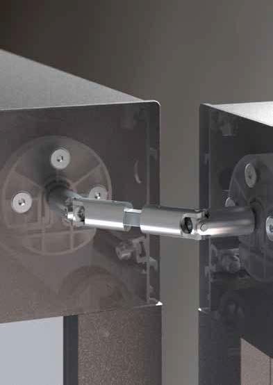 Właściwości: Kaseta do montażu podtynkowego wykonana z blachy aluminiowej wyposażona jest w wypust umożliwiający wykona zewnętrznej