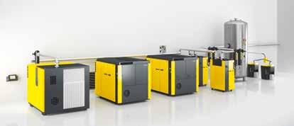 Tylko KAESER KOMPRESSOREN zapewna neprzerwane zaslane sprężonym powetrzem gwarantuje że system ten pracuje energetyczne w optymalnym punkce.