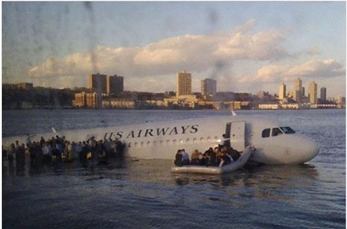 Potencjał portali społecznościowych (3) To zdjęcie zrobił swoim telefonem komórkowym z promu pasażerskiego niejaki Janis Krums, zaraz po wodowaniu samolotu US