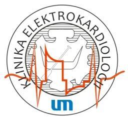 KLINIKA ELEKTROKARDIOLOGII CENTRALNY SZPITAL KLINICZNY UNIWERSYTETU MEDYCZNEGO w ŁODZI Kierownik Kliniki: prof. dr hab. med. Jerzy Krzysztof Wranicz CENTRUM KLINICZNO-DYDAKTYCZNE 92-213 Łódź, ul.