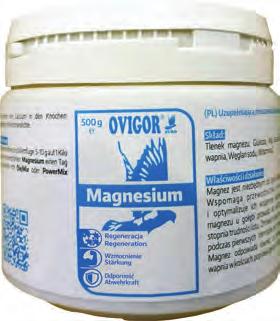 Magnesium Zapobiega skurczom i zakwaszeniu mięśni.