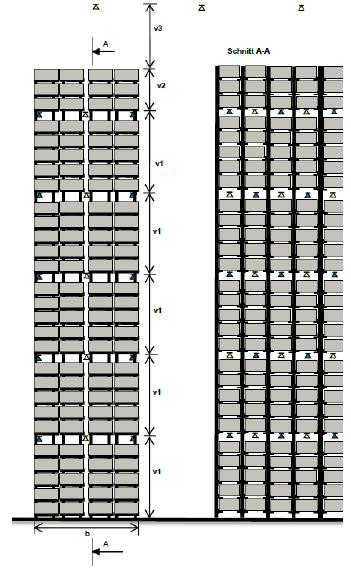 Automatyczne magazyny do składowania małogabarytowych materiałów Do głębokości 1,40 m ochrona jak dotychczas (bez face sprinkler ów) Głębokość ponad 1,40 m konieczne face sprinkler y Regulacje dot.