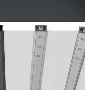 Milled Profile Illustration Features Weight 615 000 314 13 LED Milled Profile 24mm 1m black 190 g 615 000 314 63 LED Milled Profile 24mm 2,95m set of 5 cover profiles for the area between the see