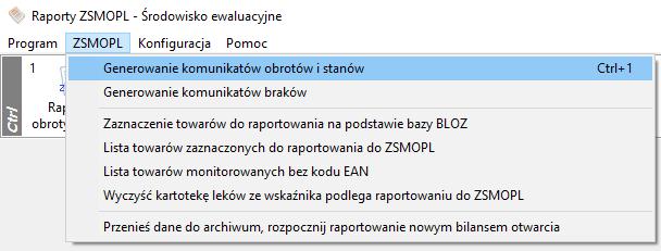 Aby funkcja była aktywna, należy pracownikowi nadać odpowiednie uprawnienia w module APW41 ADMINISTRATOR UPRAWNIENIA uprawnienie 68 0002 Generator raportów