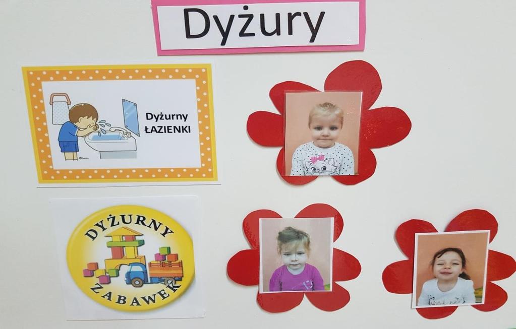 tych funkcji, dzieci stawały się odważniejsze, a dyżury