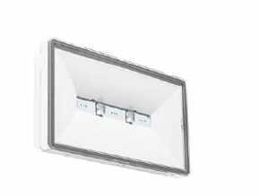 IP 65, oświetlenie zakończenia drogi ewakuacyjnej / urządzeń ppoż (351 lm) IP 65, ligting of te final exit / fire-protection devices (351 lm) Model ONTEC S W2 