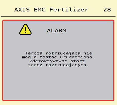 Komunikaty alarmowe i możliwe przyczyny 6 6.2 