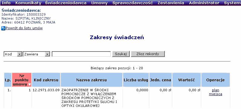 6 Przeglądanie umów w rodzaju ZPO Uwaga!