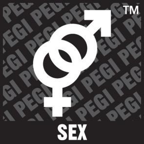 Rating PEGI - zawartość Ten deskryptor treści może towarzyszyć znakowi PEGI 12, jeżeli gra zawiera pozy seksualne lub odwołania do seksu, znakowi PEGI 16, jeżeli w grze występuje nagość o charakterze