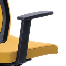 adjustment of P45PU/PP, P49PU/PP and P51PU armrests with help of the button Podłokietniki stałe / Fixed armrests