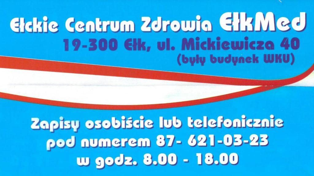 4.04 godz. 15.00 18.00 11.04 godz. 15.00 18.00 18.04 godz. 15.00 18.00 25.04 godz. 15.00 18.00 Po kontroli decyzji Wójta o lokalizacji inwestycji celu publicznego Warmińsko-Mazurski Urząd Wojewódzki w Olsztynie zakończył kontrolę w Urzędzie Gminy Ełk.