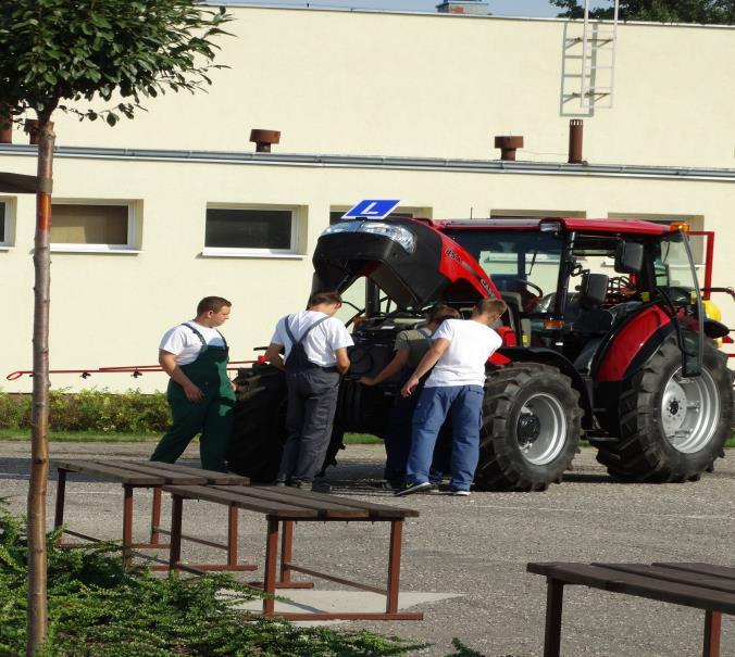 Technik rolnik Technik rolnik organizuje i wykonuje prace w gospodarstwie rolnym