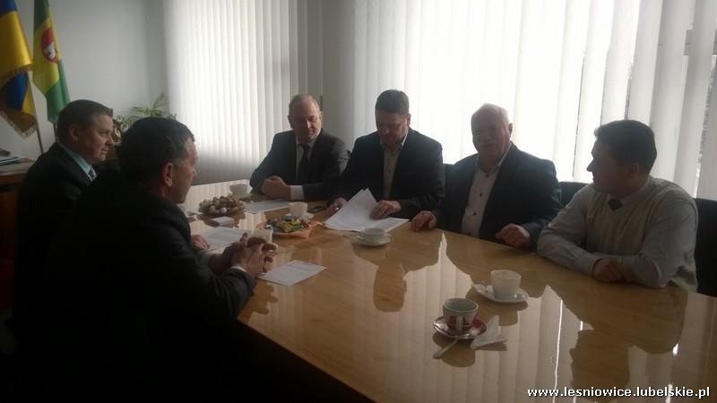 Delegacja z powiatu chełmskiego z wizytą na Ukrainie W dniu 2 grudnia 2015 r.
