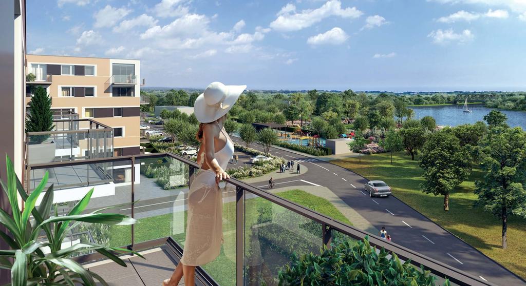 Odkryj swoją Rivierę Riviera Park to nowoczesne i kameralne osiedle stworzone dla osób, które cenią spokój, łatwy dostęp do terenów zielonych oraz bezpośrednią bliskość wody.