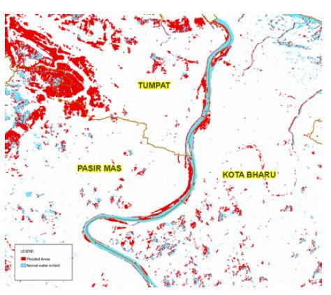 Wnioski Monitorowanie powodzi z wykorzystaniem danych satelitarnych udowodnia moŝliwość szybkiego i
