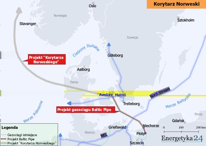 Jednym z elementów działań Rosji wymierzonych w plan sprowadzenia przez terytorium polskie gazu z szelfu norweskiego na potrzeby krajów środkowoeuropejskich może być arktyczna karta.