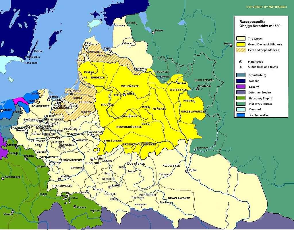 Rzeczypospolita Obojga Narodów w 1569 roku Unia Lubelska postanowiła: Godło Rzeczypospolitej od 1569 roku Oba