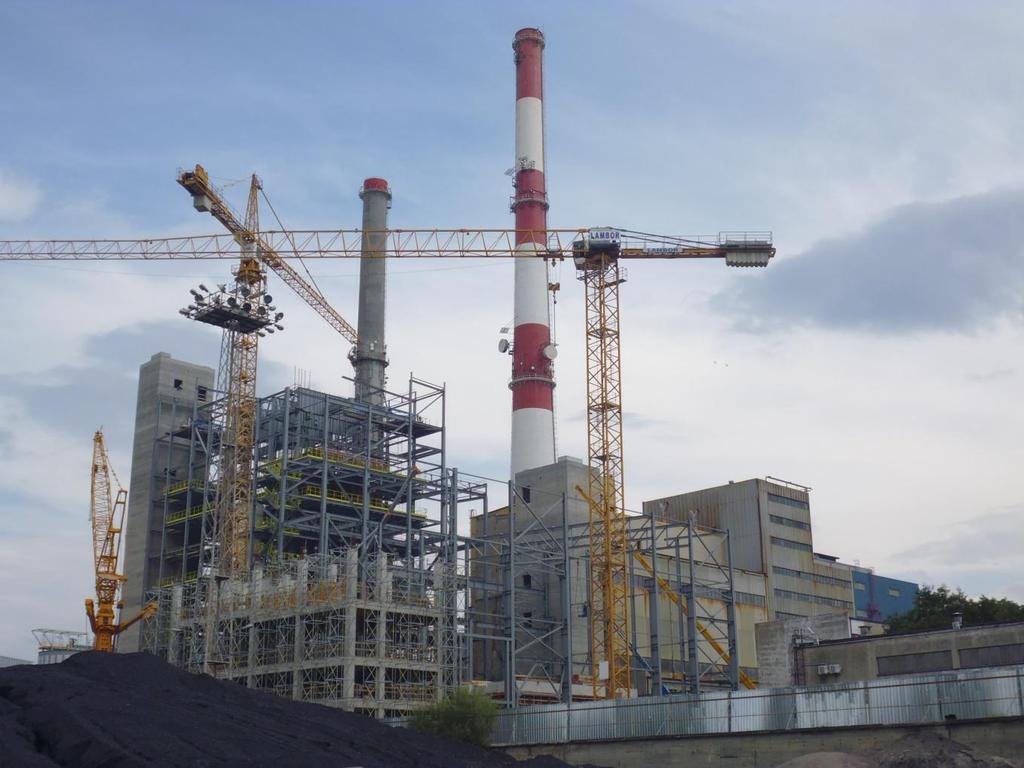 / Comprehensive fabrication and installation of steel structure, building the engine room with