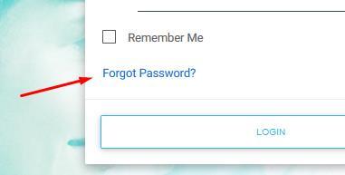 Jeśli zapomniałeś hasła, naciśnij Forgot Password?