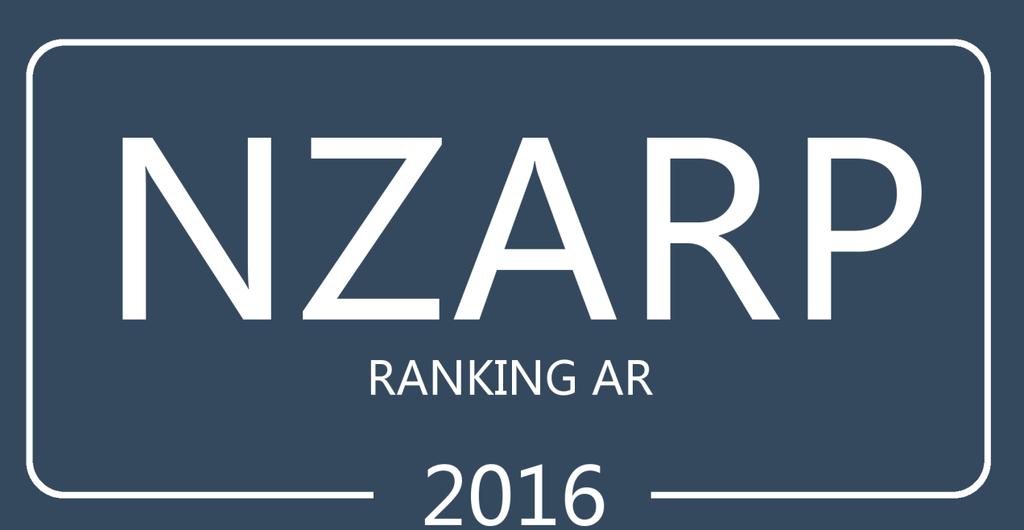 RANKING NZARP 2016