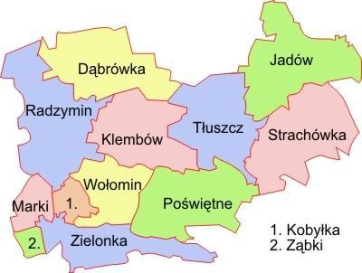 5.1.5 Lokalizacja inwestycji Przewidziany do realizacji teren zlokalizowany jest na terenie gminy Strachówka, w powiecie wołomińskim, w województwie mazowieckim.